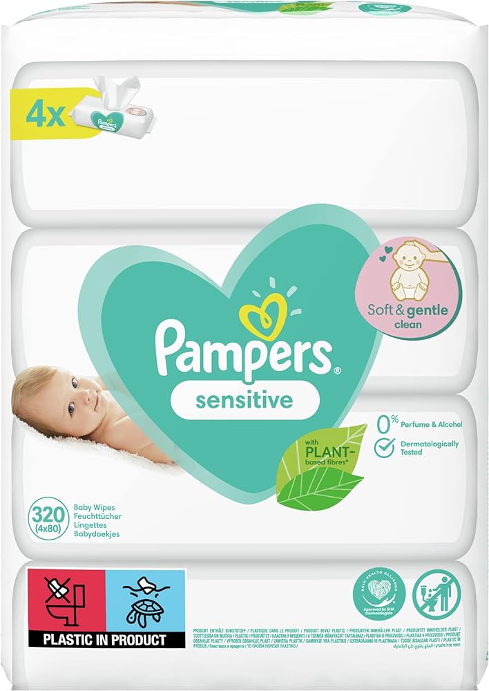 pampers sensitiove z zamknieciem