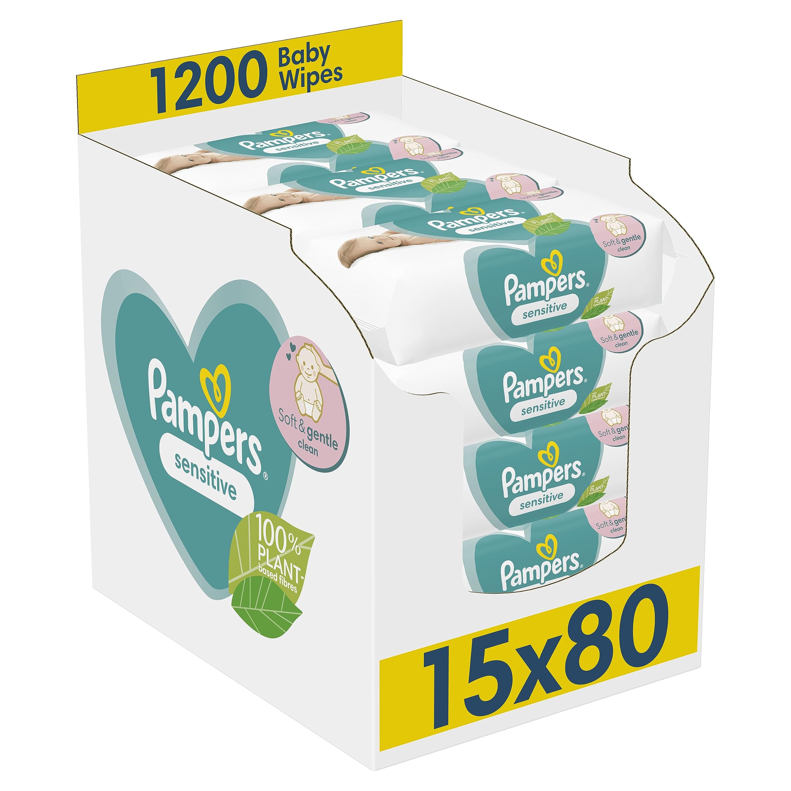 pampers sensitive 12x52 apteka gemini