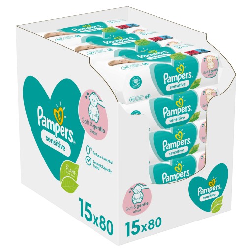 pampers sensitive 3 cena