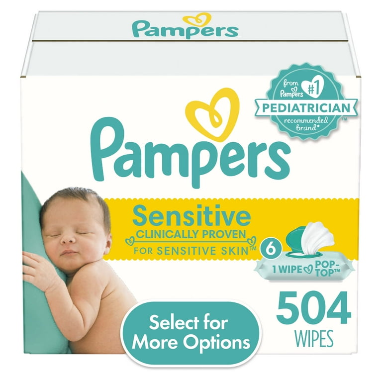 pampers sensitive 6 pak