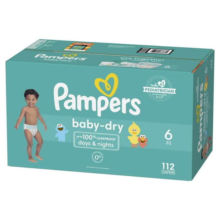 pampers size 3 204 count