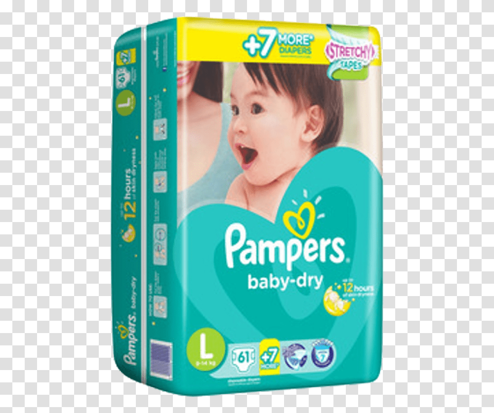 pampers size transparent