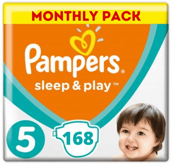 pampers sleep and play 5 168