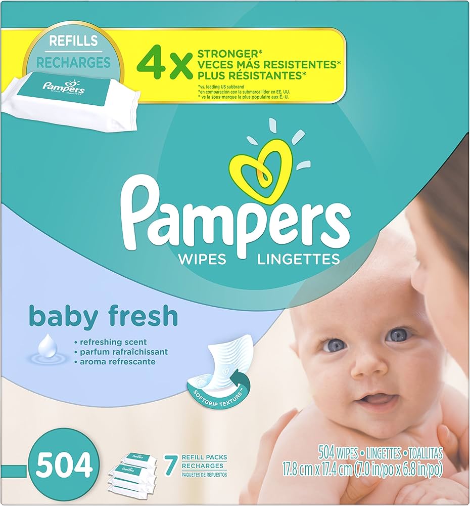 pampers soft care wipes