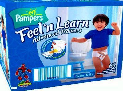 pampers spiderman