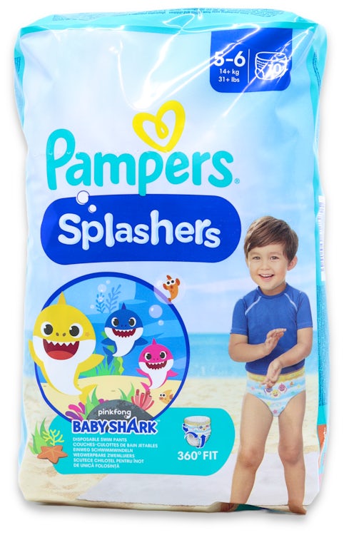 pampers splashers 5-6 cena