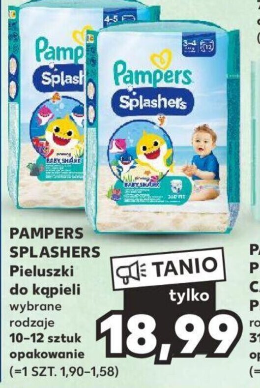 pampers splashers gazetka