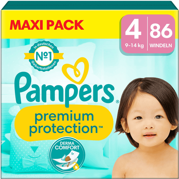 pampers żółte