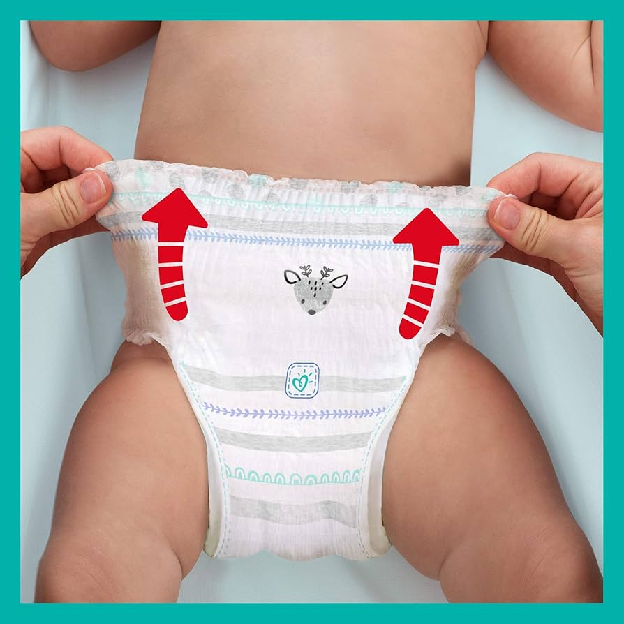 pampers zakladanie pieluchy