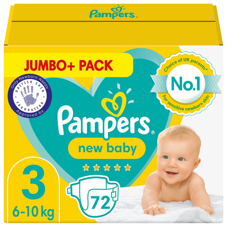 pampersy pampers giant 3 tesco