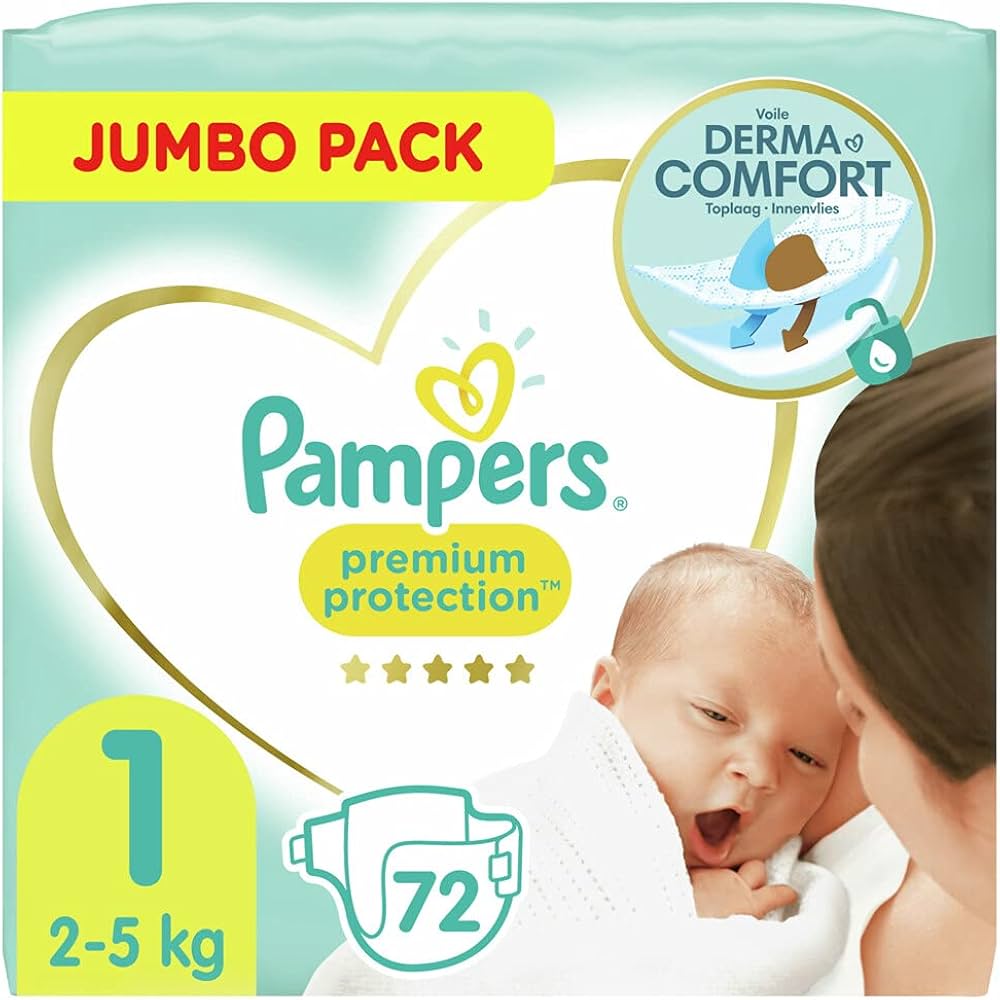 pannolini pampers 80 taglia 1