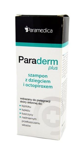 paraderm plus szampon przeciwłupieżowy