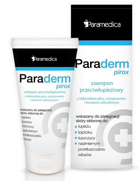 paraderm plus szampon z dziegciem łuszczyca łojoto