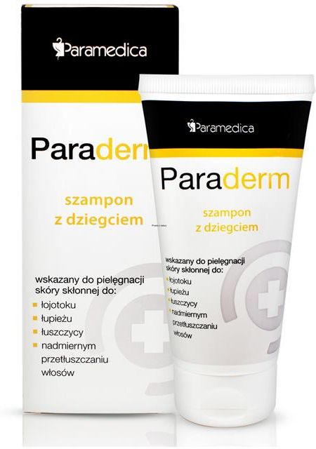 paraderm szampon z dziegciem 150g