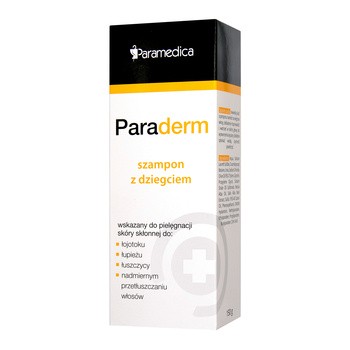 paraderm szampon z dziegciem