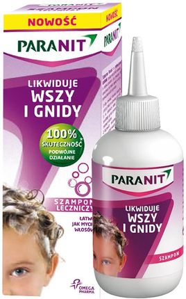 paranit szampon leczniczy likwiduje wszy i gnidy 100 ml