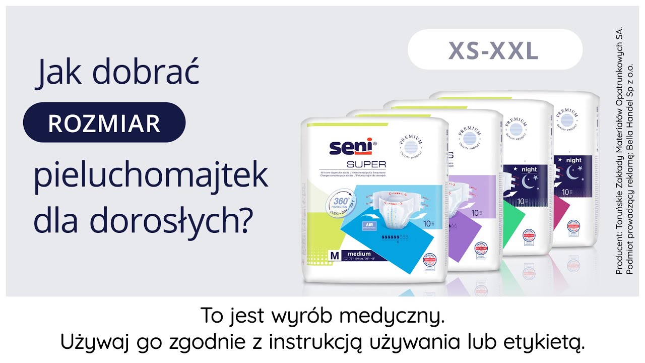 per-fit pieluchomajtki dla dorosłych rozmiar l 18 sztuk