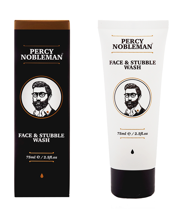 percy nobleman-face & stubble wash płyn do mycia twarzy 75ml