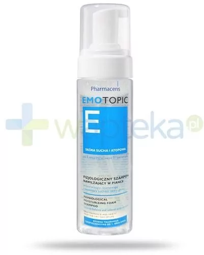 pharmaceris emotopic fizjologiczny szampon w piance 200ml