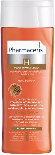 pharmaceris h keratineum szampon wzmacniający do włosów osłabionych 250ml