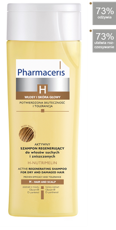 pharmaceris h nutrimelin szampon aktywnie regenerujący 250 ml