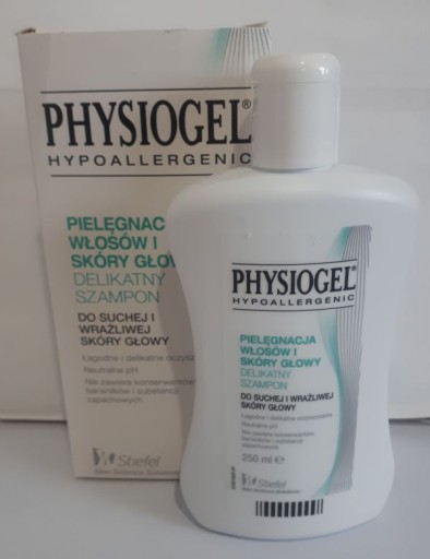 physiogel szampon delikatny do suchej i wrażliwej skóry głowy 250ml