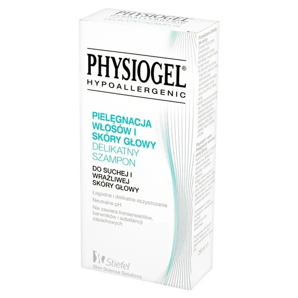 physiogel szampon hypoalergiczny do skóry suchej i wrażliwej