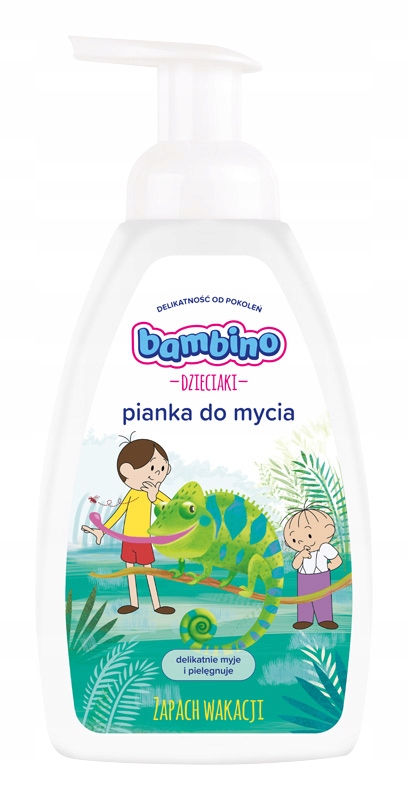 pianka bambino do mycia twarzy