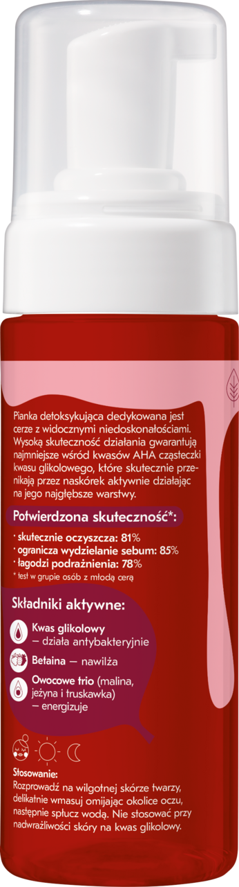 pianka do mycia twarzy under twenty rossmann