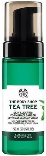 pianka do twarzy tea tree oil the body shop cena