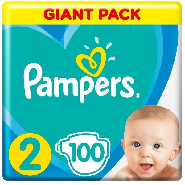 pielucha pieluszka pampers pampers pampers baby dry 2 100 sztuk