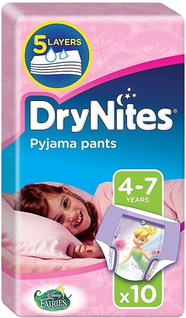 pieluchomajtki huggies drynites dziewczynki 4-7 lat