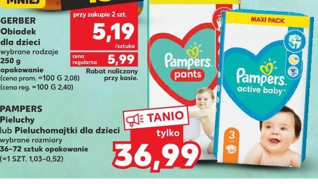 pieluchomajtki kaufland promocja