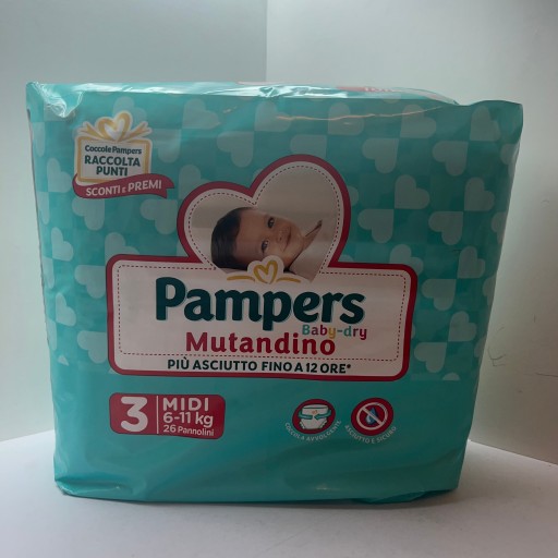 pieluchomajtki pampers 3 26 szt