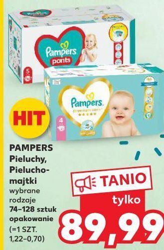 pieluchomajtki pampers 5 kaufland