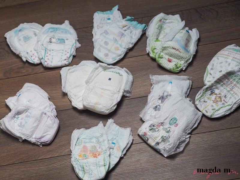 pieluchomajtki pampers porównanie