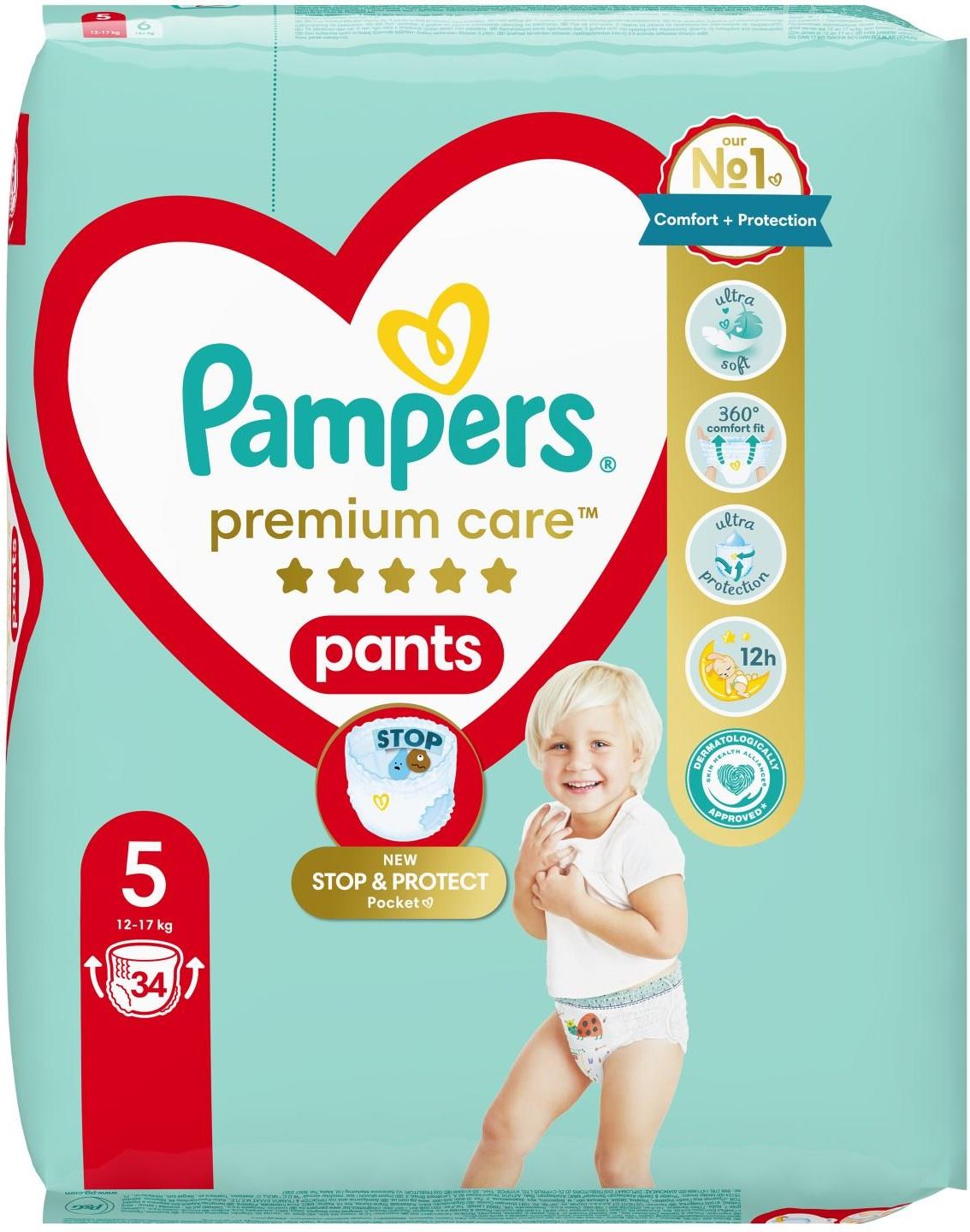 pieluchomajtki pampers premium care 3 jak używać