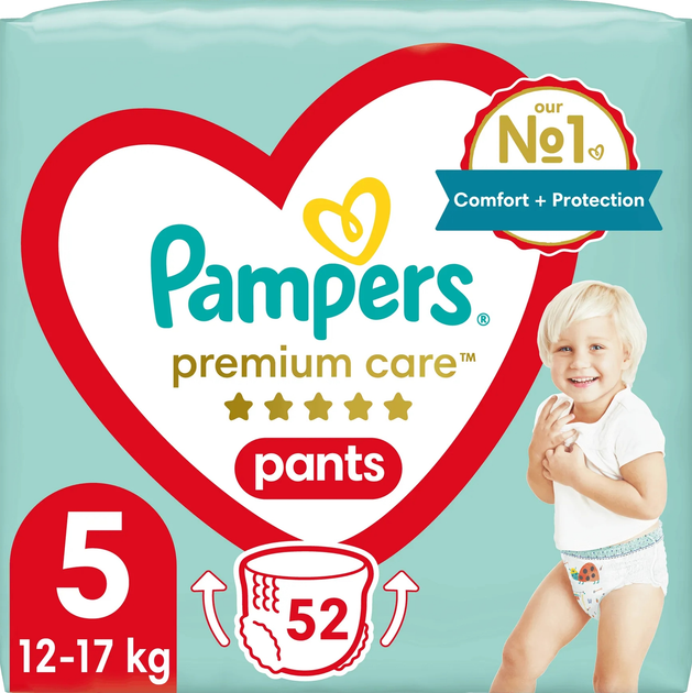 pieluchomajtki pampers premium care pants 5