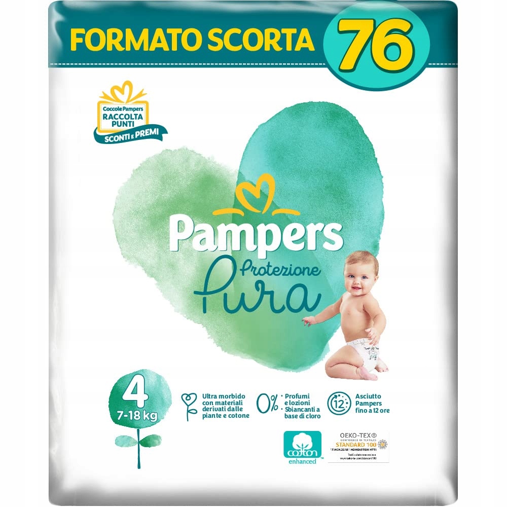 pieluchomajtki pampers pure