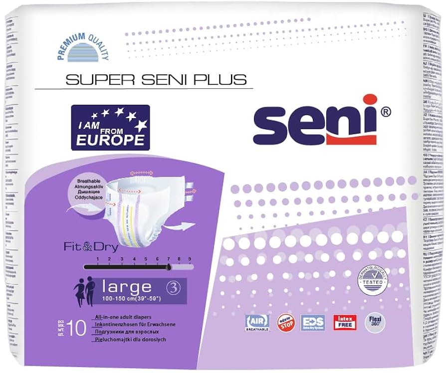 pieluchomajtki super seni plus 3 l