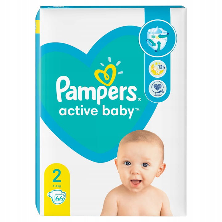 pieluchomajyki pampers 2