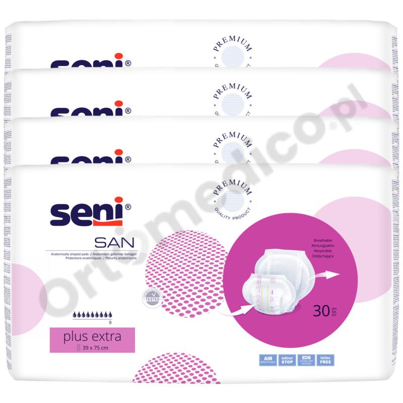 pieluchy anatomiczne san seni plus extra 30 szt