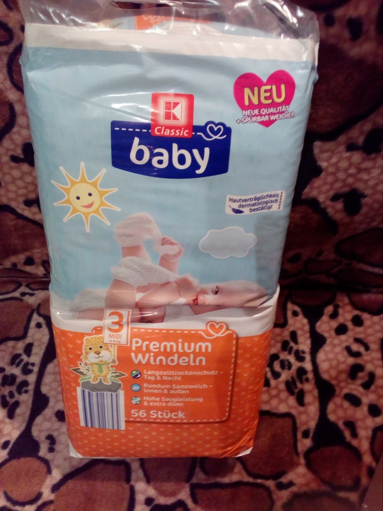 pieluchy baby classic 3 kaufland