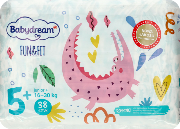 pieluchy babydream fun&fit 5