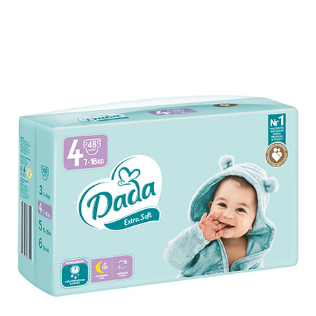 pieluchy dada extra care czy extra soft