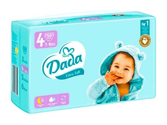 pieluchy dada extra soft maxi 46 szt