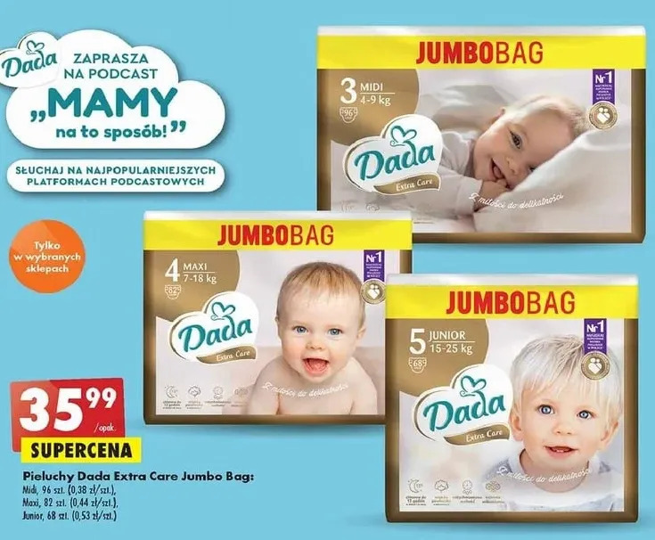 pieluchy dada.extra care promovja