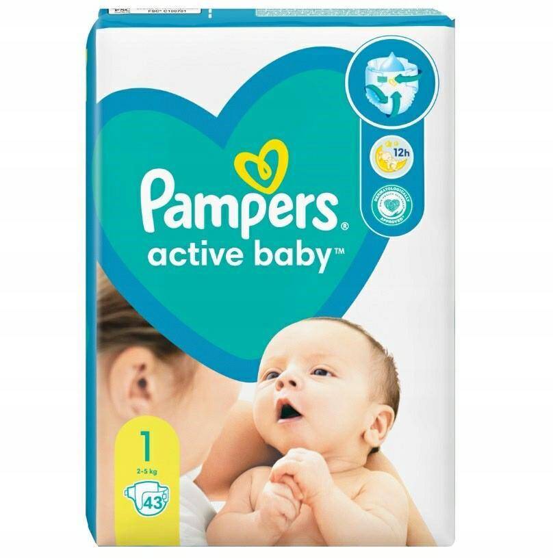 pieluchy niemowlęce pampers