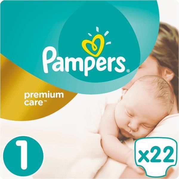 pieluchy pampers 1 22 sztuki