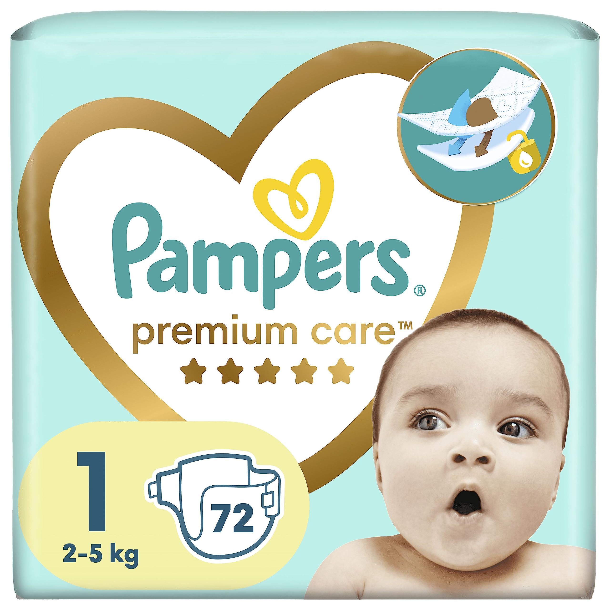 pieluchy pampers 1 ranking